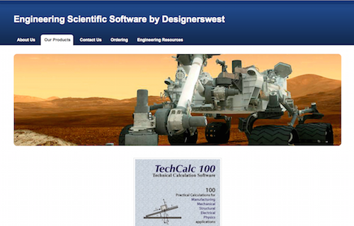 TechCalc 100 Engineering Software