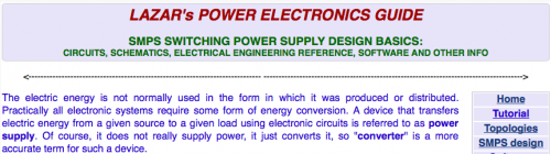 Lazar's Power Electronics Guide