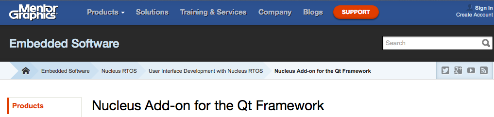 Nucleus Add-on for the Qt framework