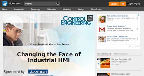 Changing the Face of Industrial HMI