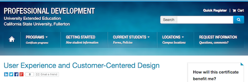 User Experience and Customer-Centered Design