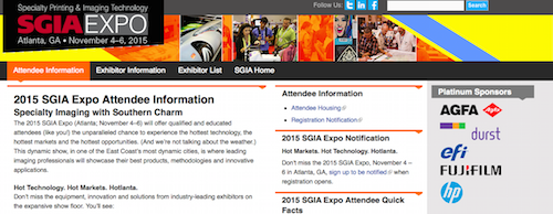 2015 SGIA Expo