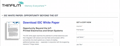 Opportunity Beyond the IoT Printed Electronics and Smart Systems