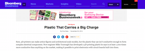 Plastic That Carries a Big Charge