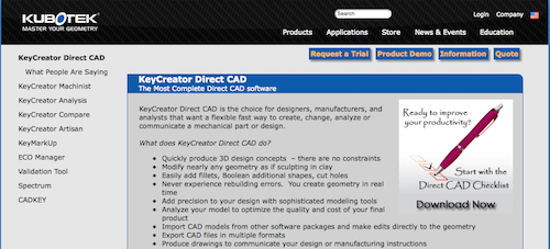 KeyCreator Direct CAD