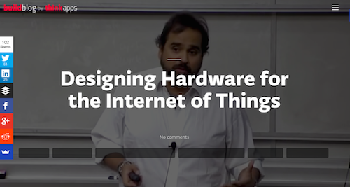 Designing Hardware for the Internet of Things