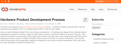 Hardware Product Development Process