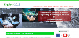 International Conference on Modern Engineering and Technological Advances 2016