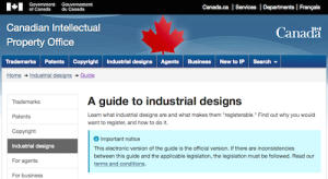 A Guide to Industrial Designs