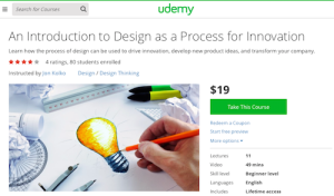 An Introduction to Design as a Process for Innovation