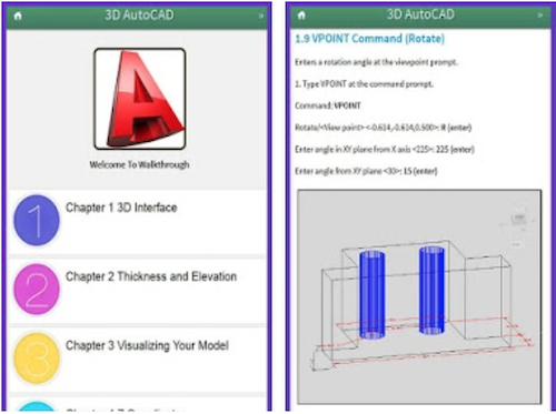 Learn AutoCAD 3D Tutorials