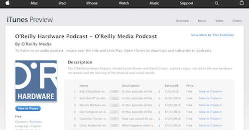 OReilly Hardware Podcast
