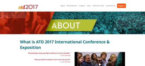 ATD 2017 International Conference & Exposition