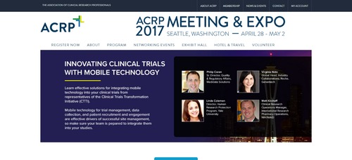 MedTech ACRP Meeting 2017