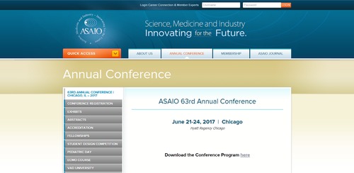 ASAIO 62nd Annual Conference
